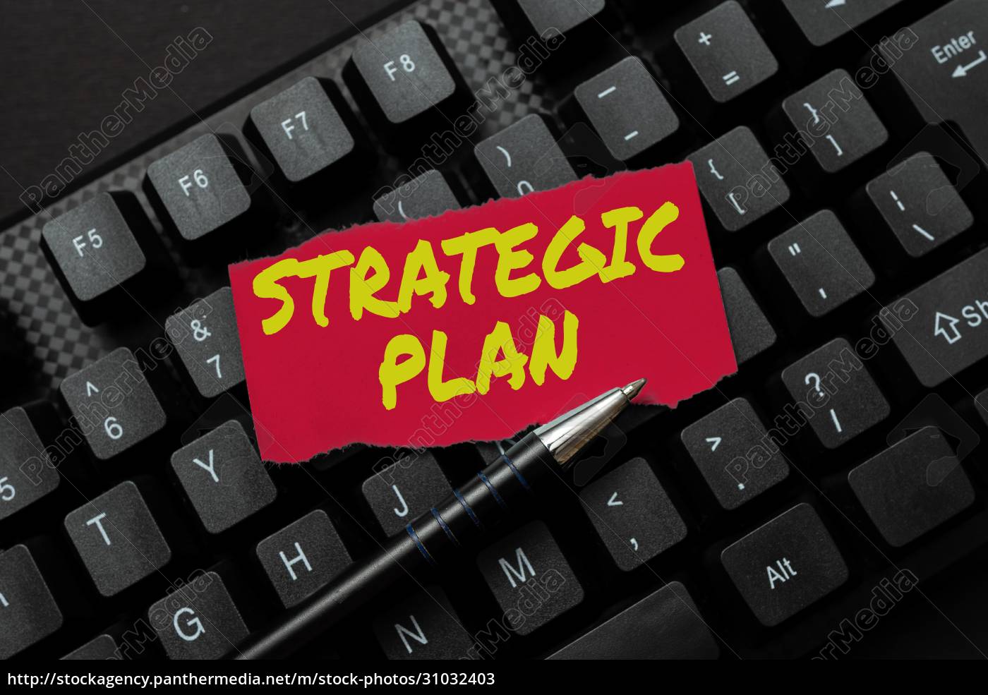 Conceptual Caption Strategic Plan Business Approach A Stock Photo