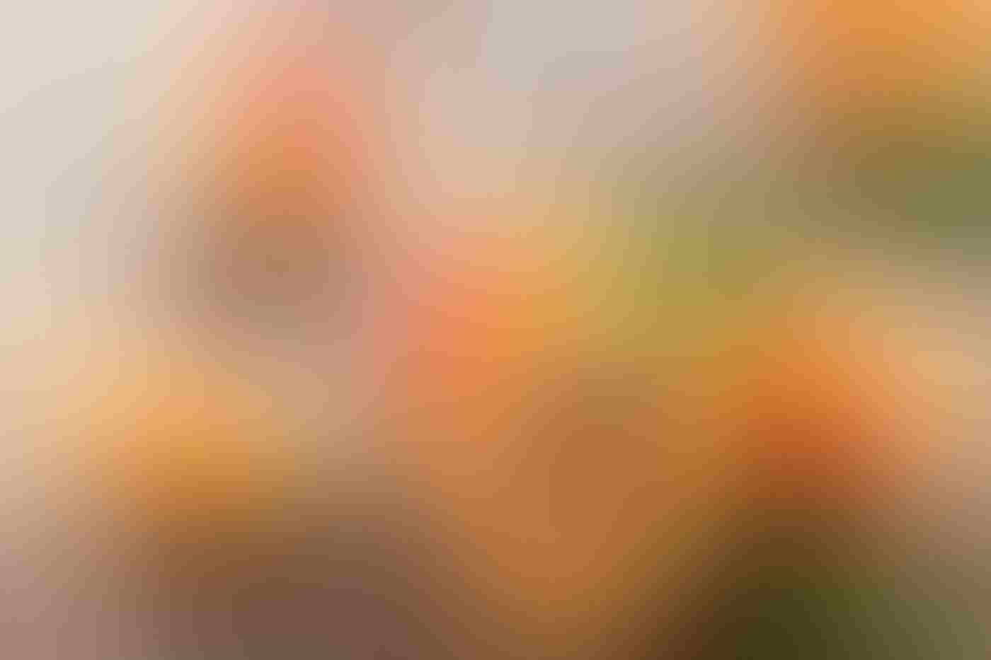 abstract blurring geometric elements