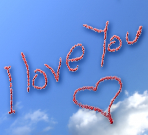 I love you herz - Stock Photo #1040807