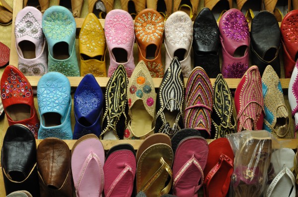 Traditional shoes in Morocco - Stock Photo #1681507 | PantherMedia ...