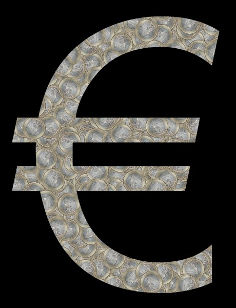 Euro sign 1 euro coin, euro, gold Coin, logo png