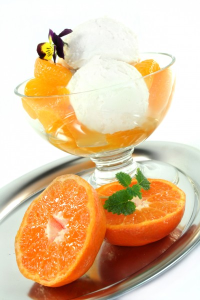 mandarin sundae