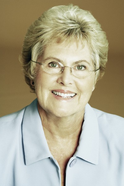 portrait of a senior woman smiling