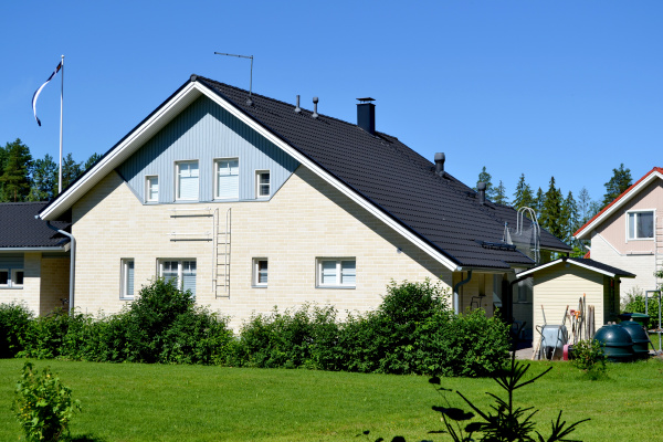 scandinavian private house