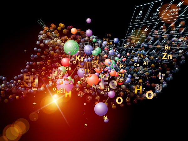 visualization of chemical elements