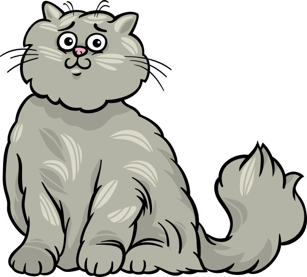 persian cat cartoon illustration - Stock Photo #8472427 | PantherMedia ...