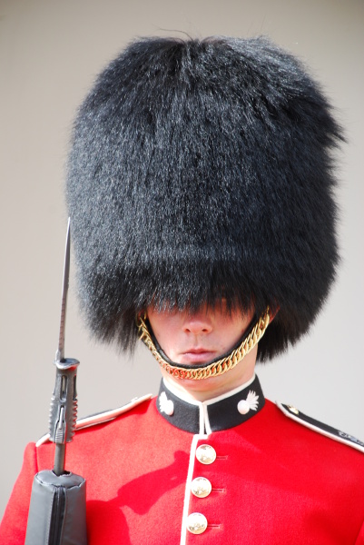 beefeater bearskin hat