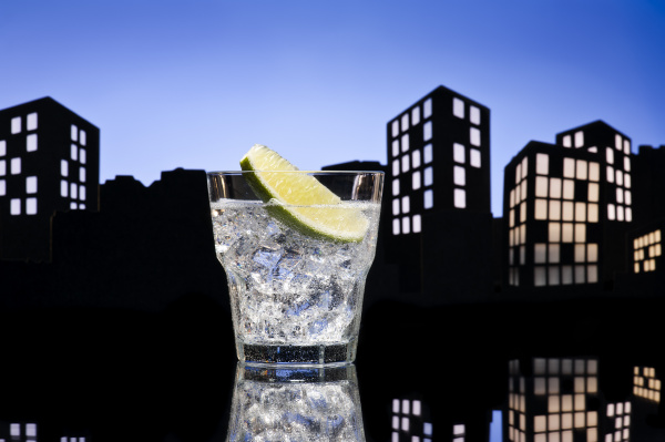 metropolis gin tonic cocktail