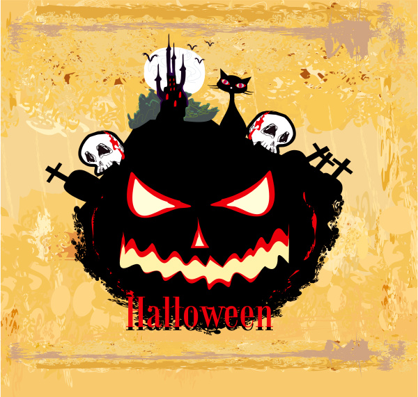 halloween invitation poster