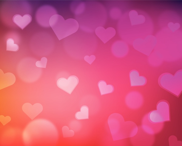 Blur background with love theme - hearts and light - Royalty free photo  #13515300 | PantherMedia Stock Agency