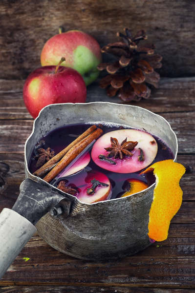autumn and mulled wine