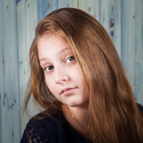 10 Year Old Girl   Royalty Free Photo