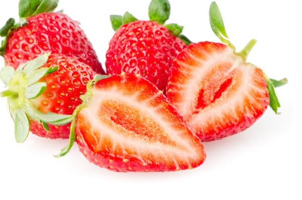 appetizing strawberries