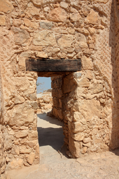 masada ruins israel