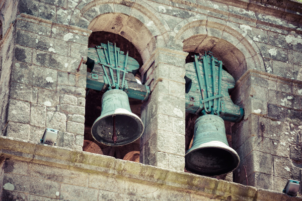 two bells in a church