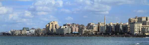 the city of alexandria in egypt
