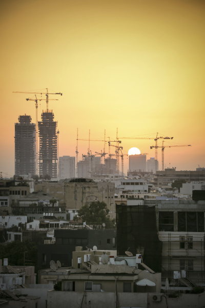 israel tel aviv cityscape