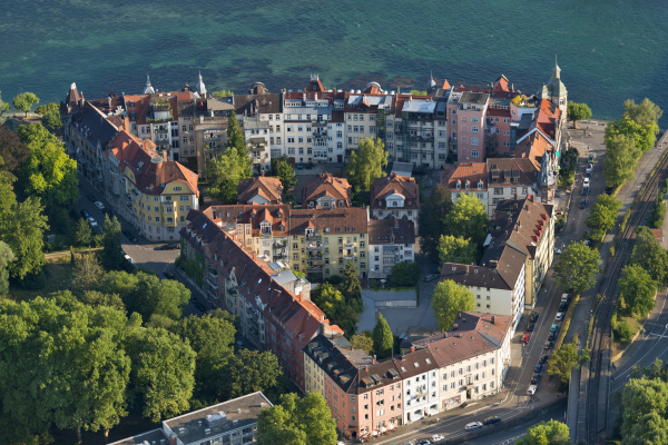 germany lake constance aerial