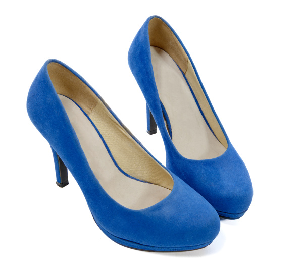 Pair of Blue Heels