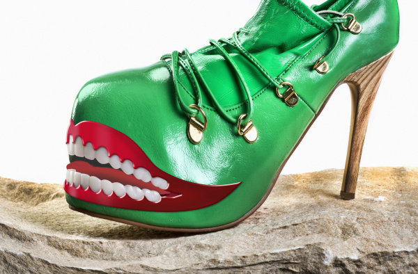 green monster shoes