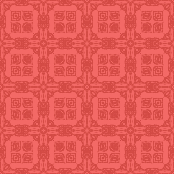 red ornamental seamless line pattern
