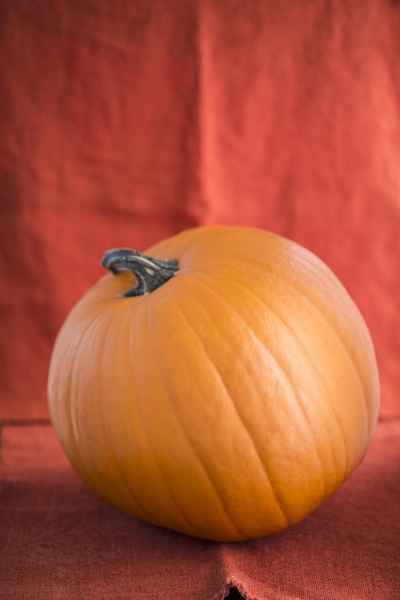 an orange halloween pumpkin