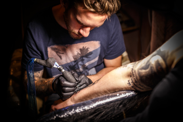 professional tattoo artist