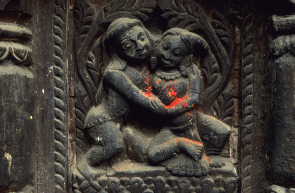 erotic, wood, carving, at, a, temple - 23711306