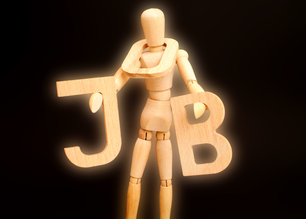 symbol image job wooden figure