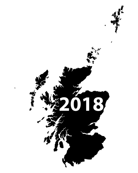 map of scotland 2018