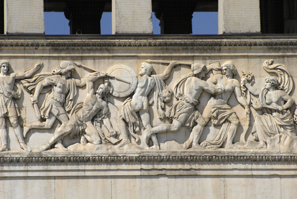relief on the propylaea munchen
