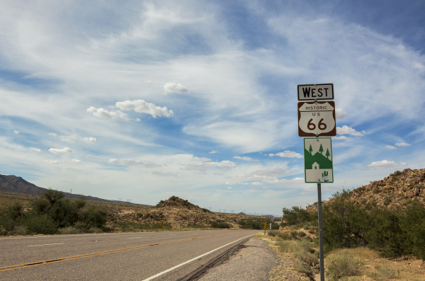 route 66 historic sign arizona