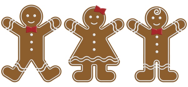 gingerbread people