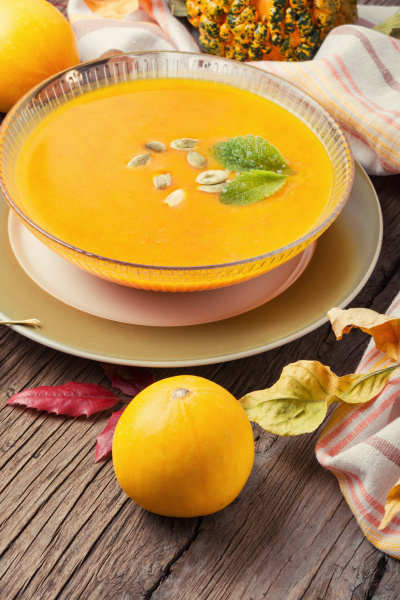 autumn pumpkin soup