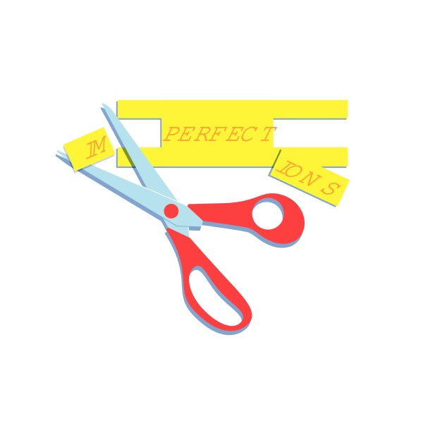 scissors changing imperfections to perfect