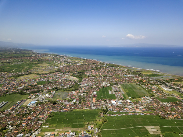 indonesia bali aerial view