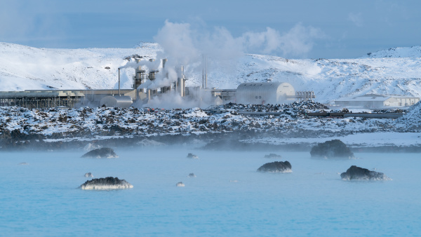 geothermal power plant of grindavik