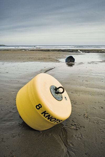 buoy on beach