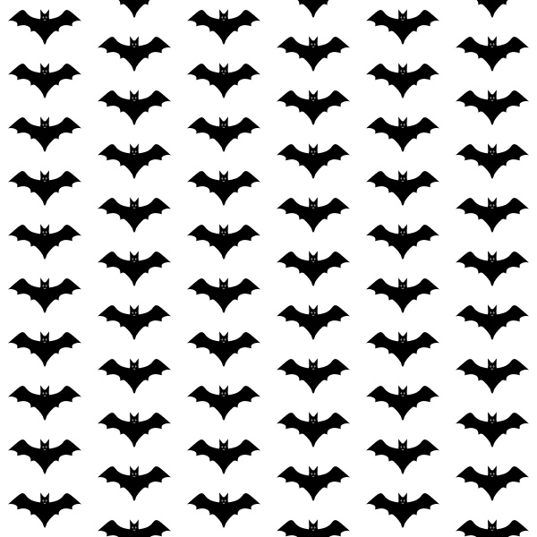 halloween design with bats