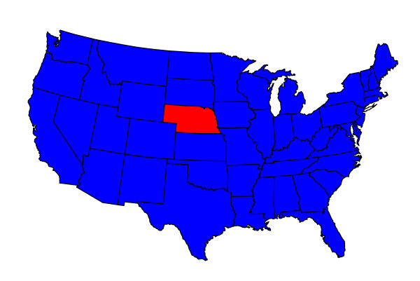 state of nebraska location