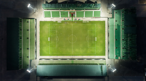 aerial view of the sevens stadium