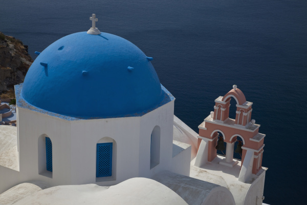 greece santorini bell tower
