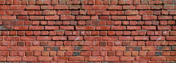 brick wall texture banner background
