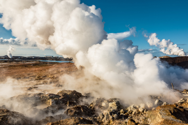 gunnuhver hot springs reykjanes peninsula
