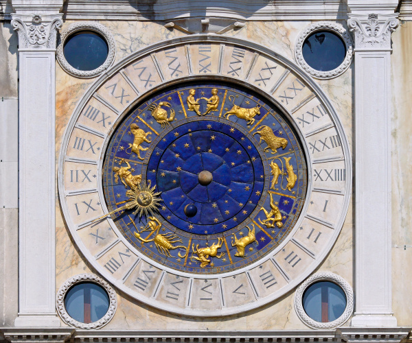 san marco astrology clock