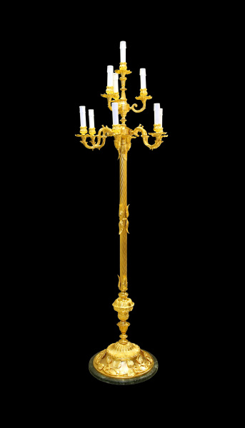 gold candlestick