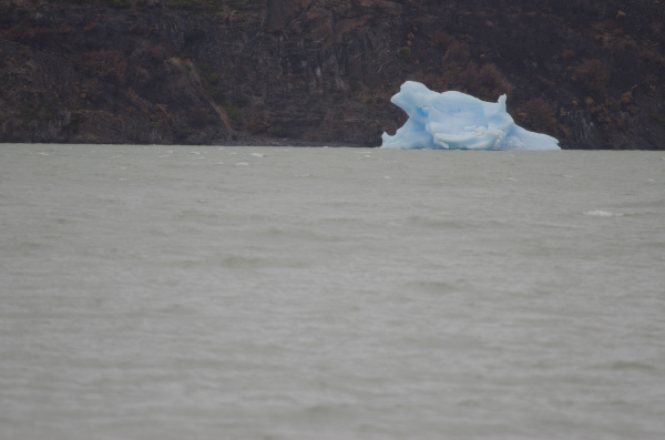 iceberg on grey lake in torres