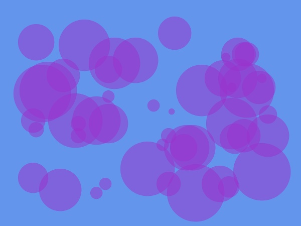 abstract violet circles illustration background