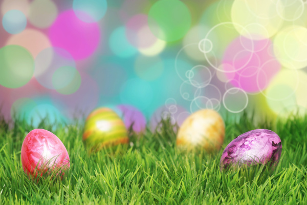 beautiful, easter, background, with, colorful, easter - 28278298