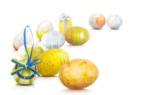 beautiful, easter, background, with, colorful, easter - 28278300